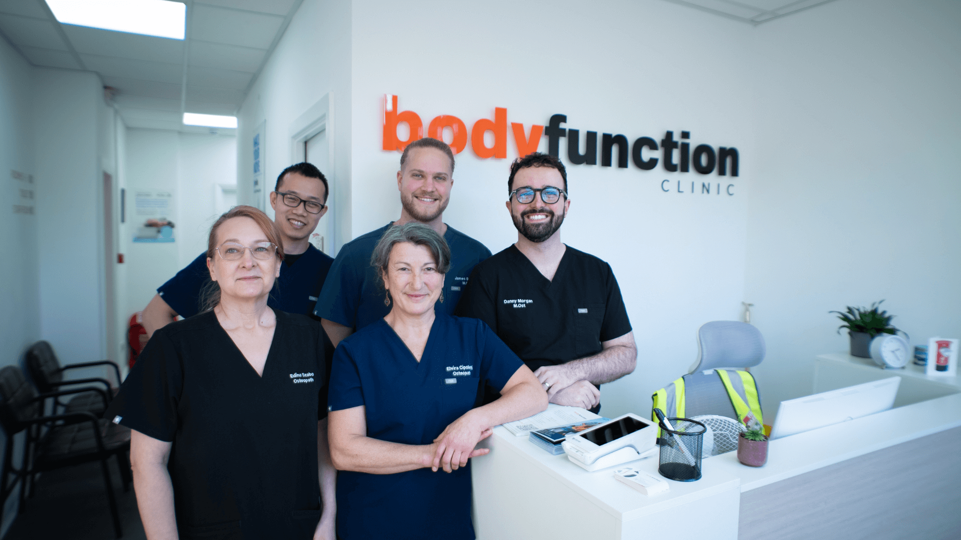 Bodyfunction Clinic reception